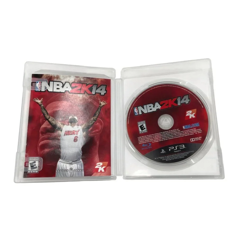NBA 2K14 (Sony PlayStation 3, 2013) Complete Booklet Tested Working Lebron James